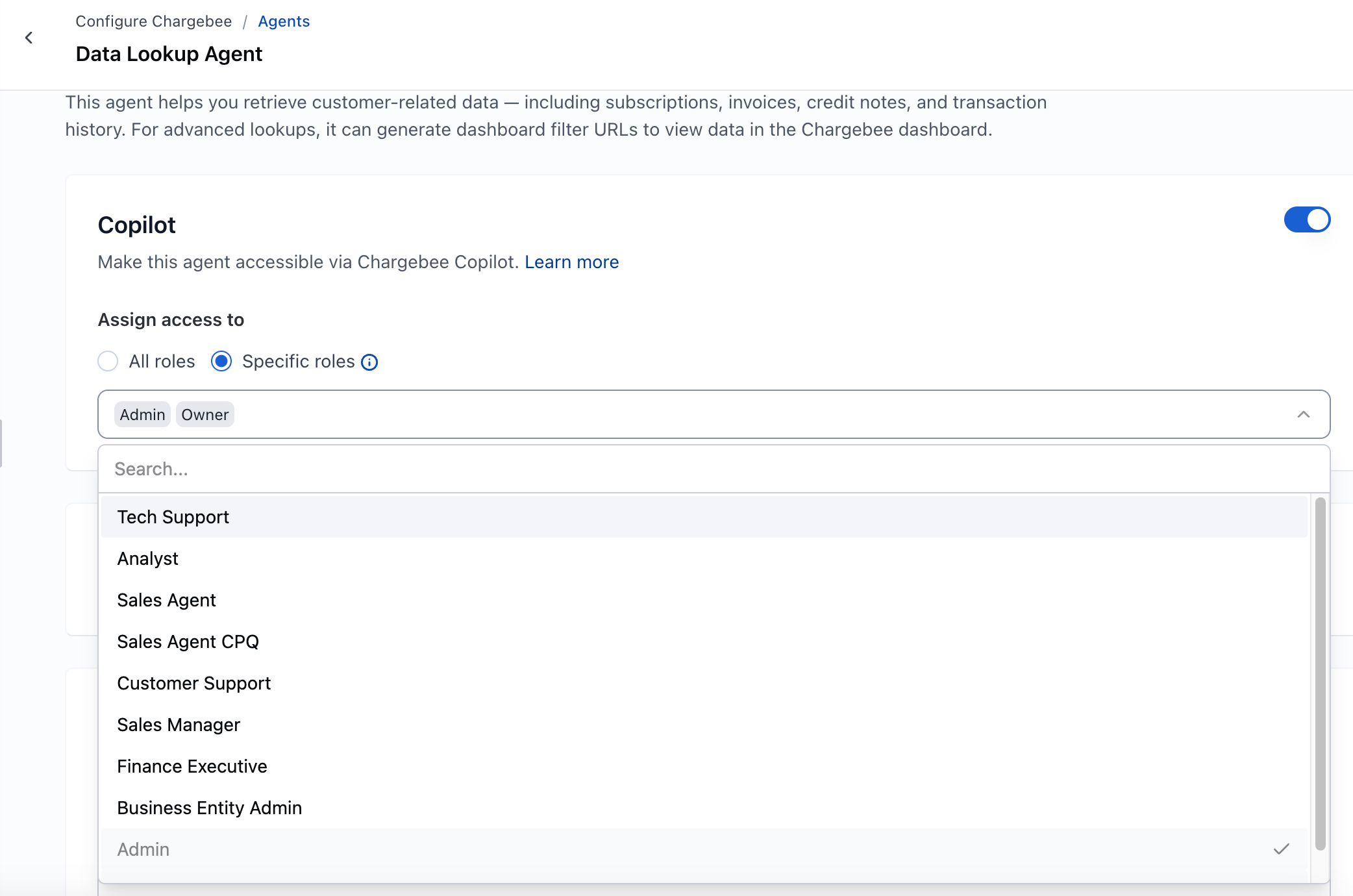 Access Control in Copilot