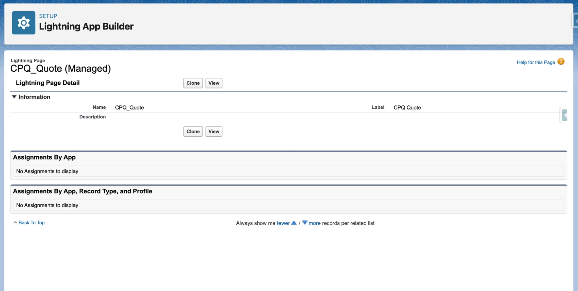 Mobile & Lightning Actions section in Classic page layout editor