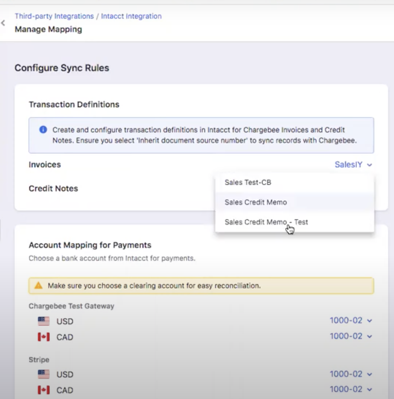 Entity and transaction definition options